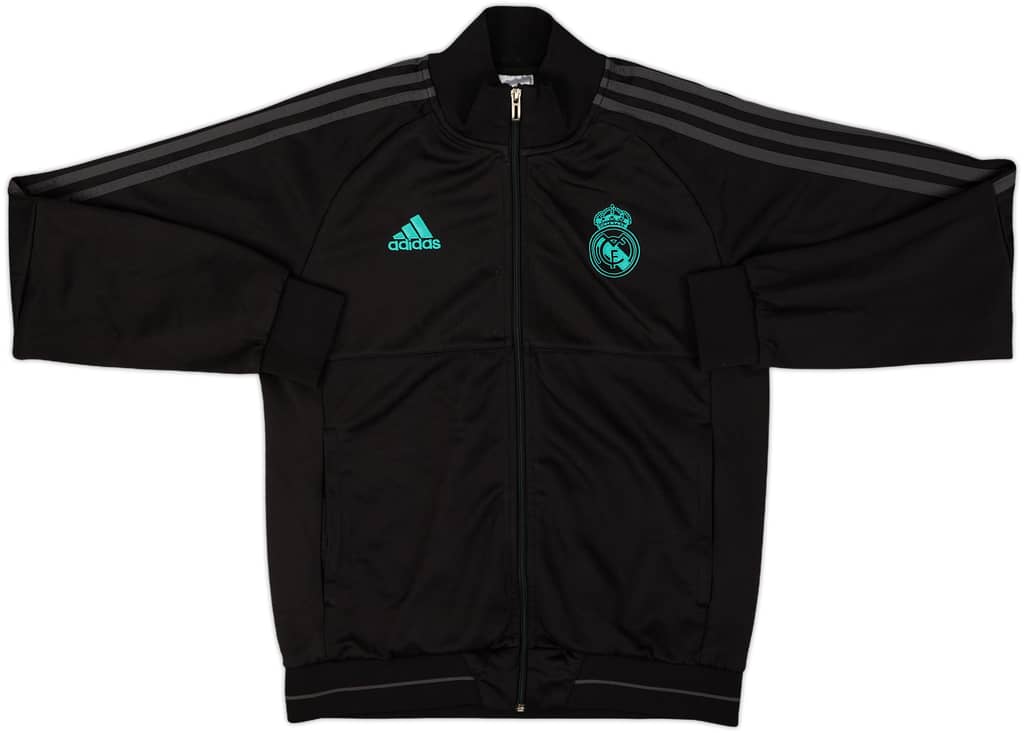 2017-18 Real Madrid adidas Track Jacket - 9/10 - (S)