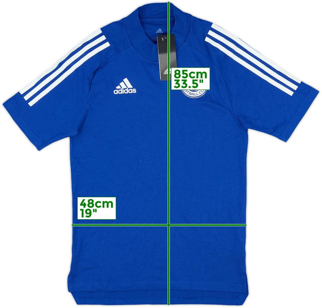 2020-21 Leicester adidas Tee (XS)