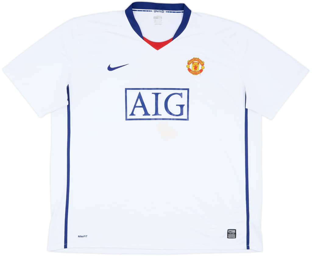 2008-10 Manchester United Away Shirt - 4/10 - (3XL)