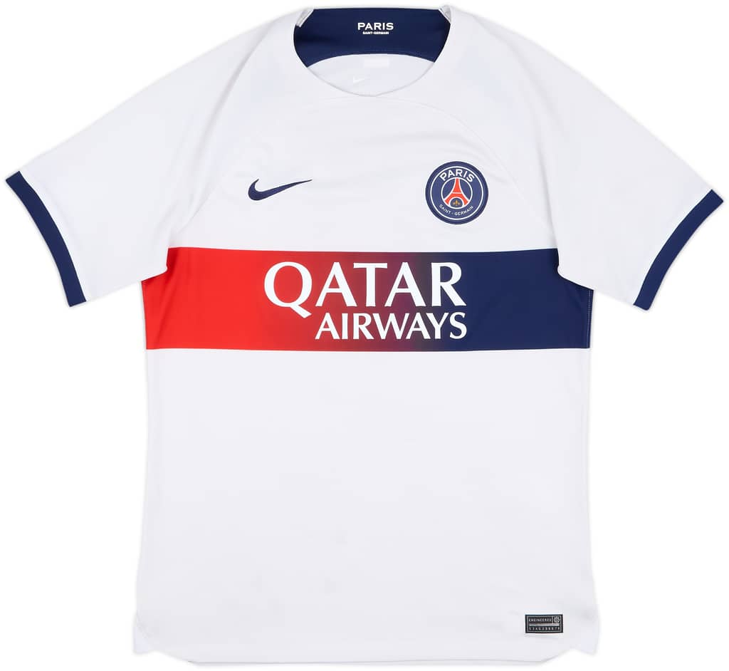 2023-24 Paris Saint-Germain Away Shirt - 4/10 - (M)