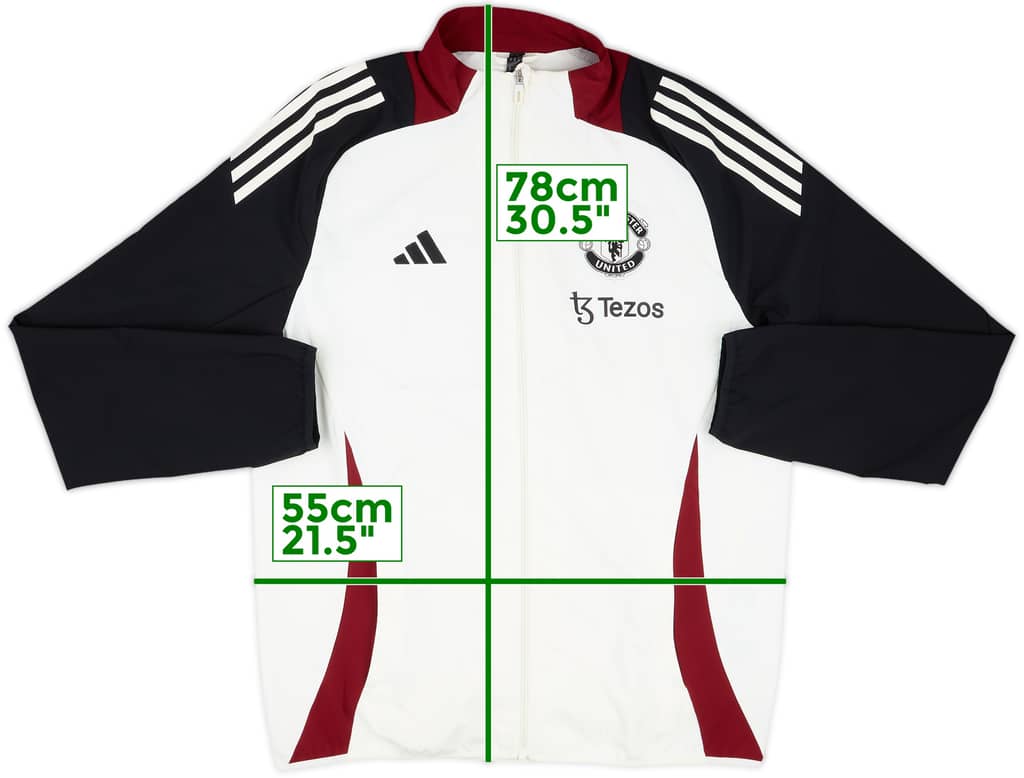 2024-25 Manchester United adidas Presentation Jacket - 7/10 - (M)