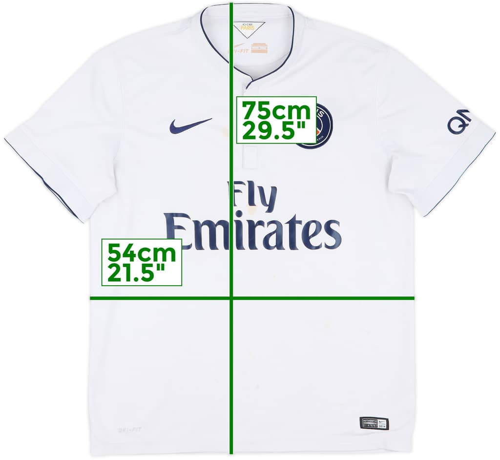 2014-15 Paris Saint-Germain Away Shirt - 4/10 - (L)