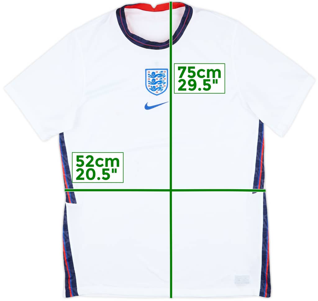 2020-22 England Home Shirt - 5/10 - (L)