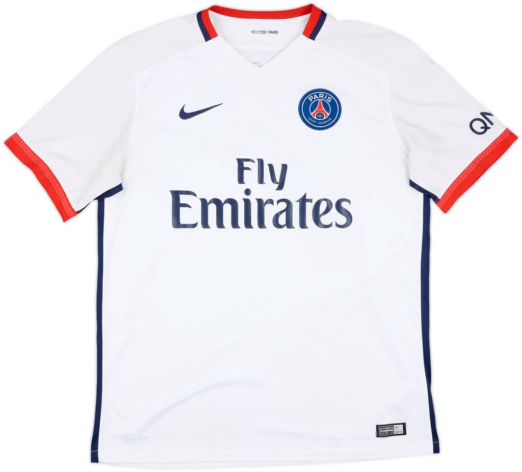 2015-16 Paris Saint-Germain Away Shirt - 5/10 - (L)