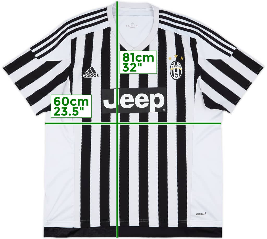 2015-16 Juventus Home Shirt - 4/10 - (XXL)