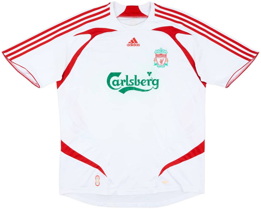 2007-08 Liverpool Away Shirt - 3/10 - (XL)