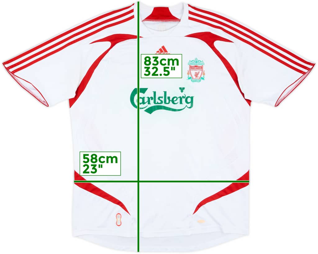 2007-08 Liverpool Away Shirt - 3/10 - (XL)