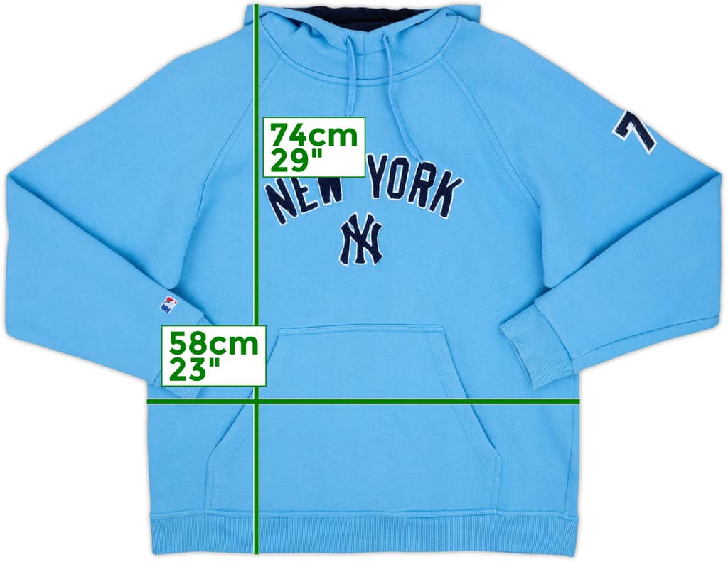 2000s New York Yankees MLB Hooded Sweat Top - 7/10 - (L)