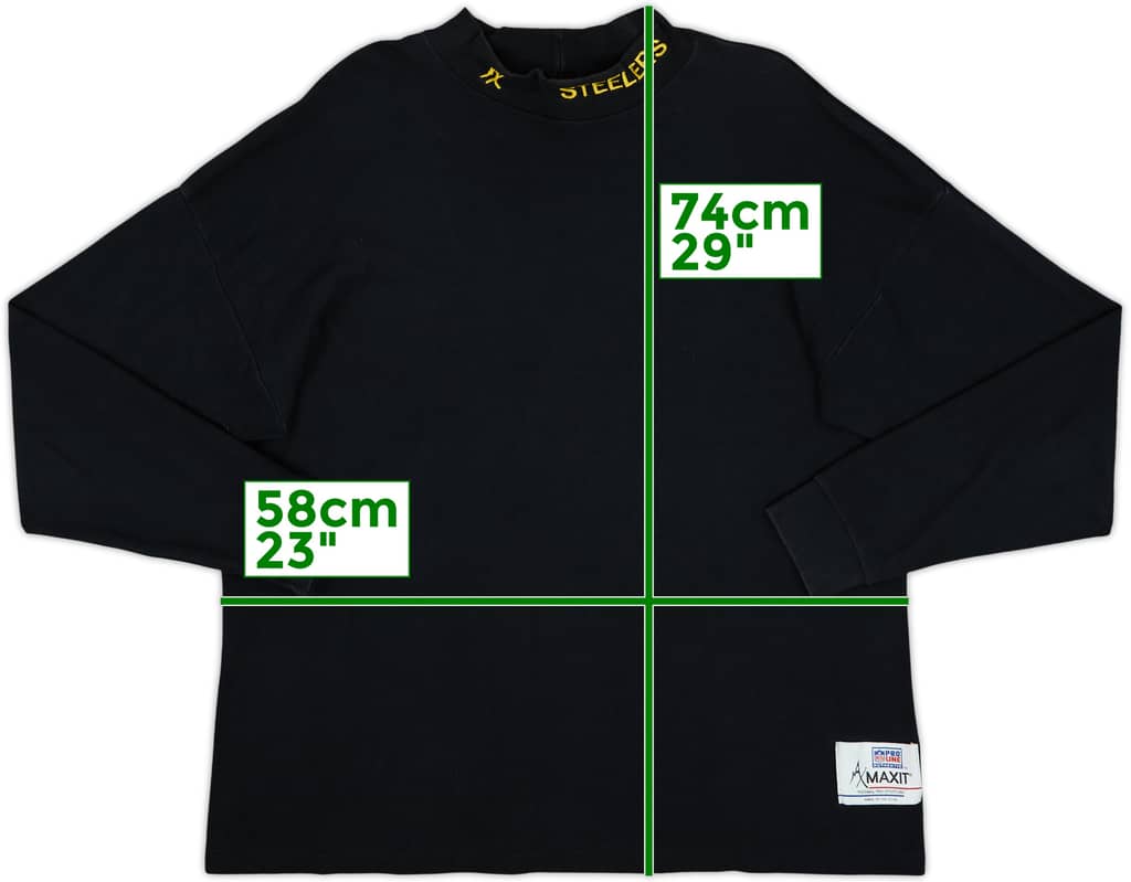 1990s Pittsburgh Steelers Maxit L/S Tee - 7/10 - (XL)