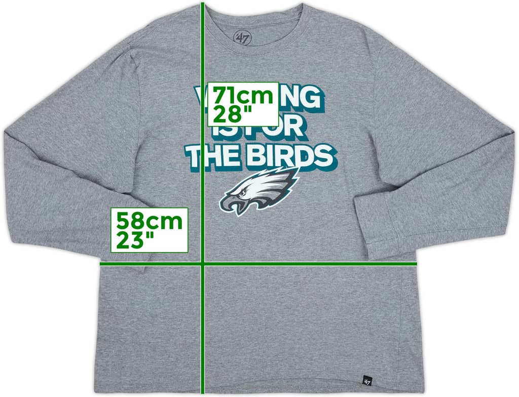 2018 Philadelphia Eagles '47 Tee - 7/10 - (XL)