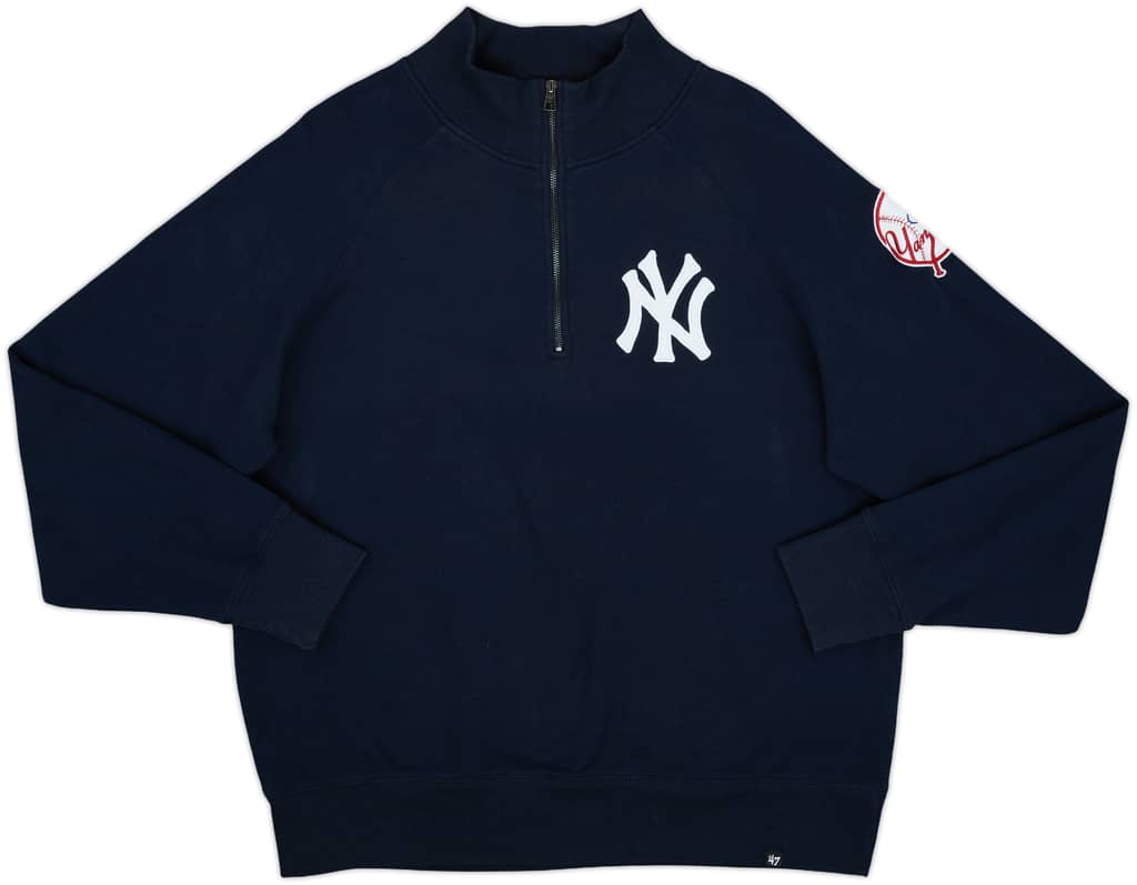 2010s New York Yankees '47 1/4 Zip Top - 9/10 - (XXL)