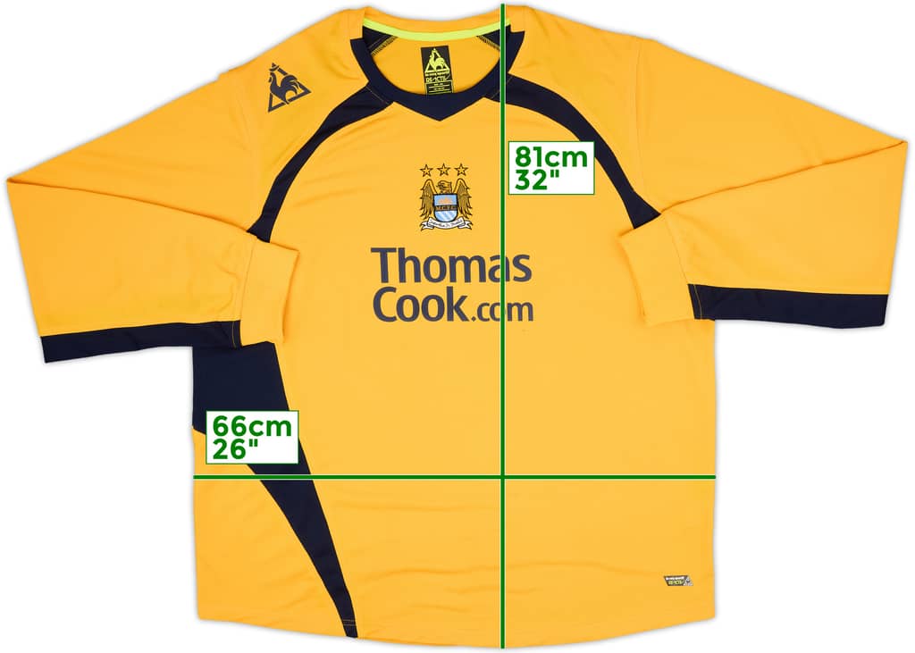 2008-09 Manchester City GK Shirt - 8/10 - (XXL)