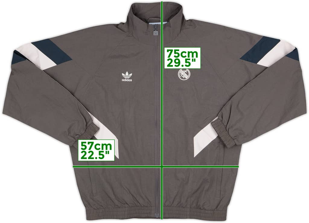 2024-25 Real Madrid adidas Originals Track Jacket - 10/10 - (M)