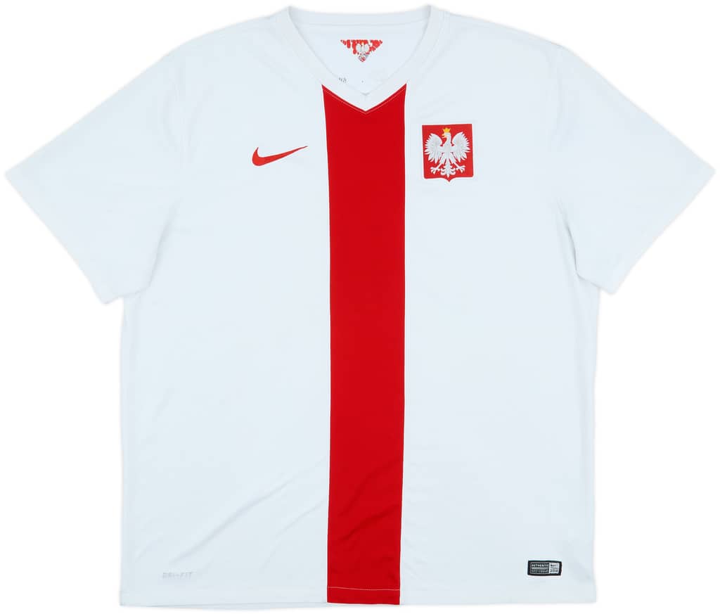 2014-16 Poland Home Shirt - 6/10 - (XXL)