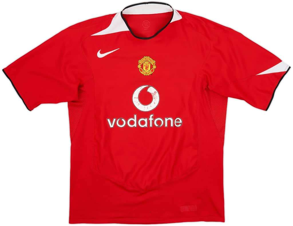 2004-06 Manchester United Home Shirt - 5/10 - (L)