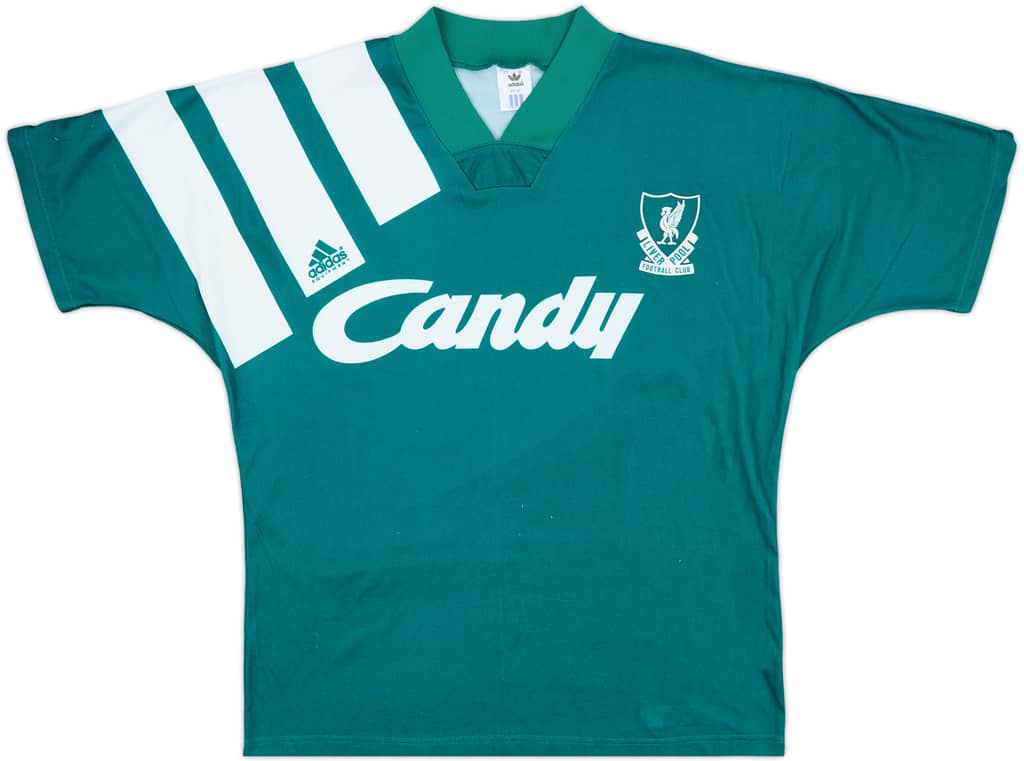 1991-92 Liverpool Away Shirt - 8/10 - (M/L)