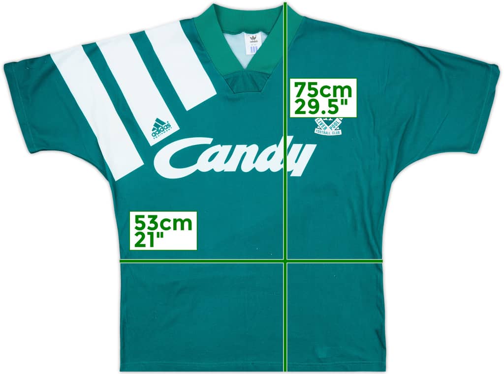 1991-92 Liverpool Away Shirt - 8/10 - (M/L)