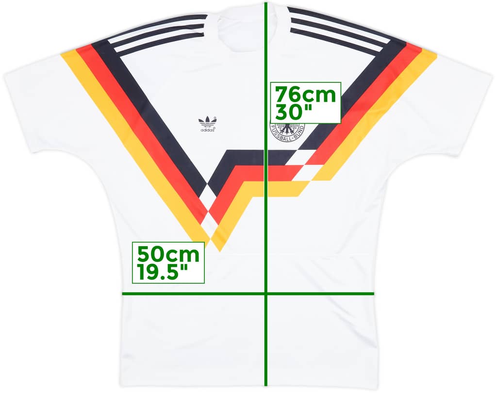 1988-90 West Germany Home Shirt - 8/10 - (L)
