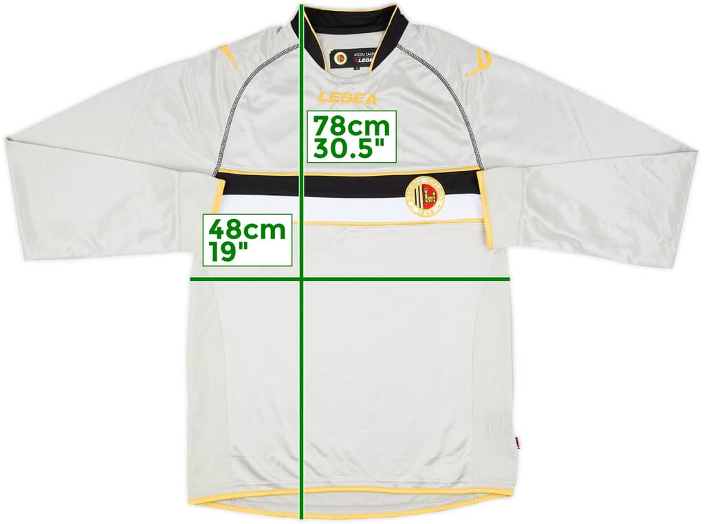 2010-11 Ascoli GK Shirt - 8/10 - (M)