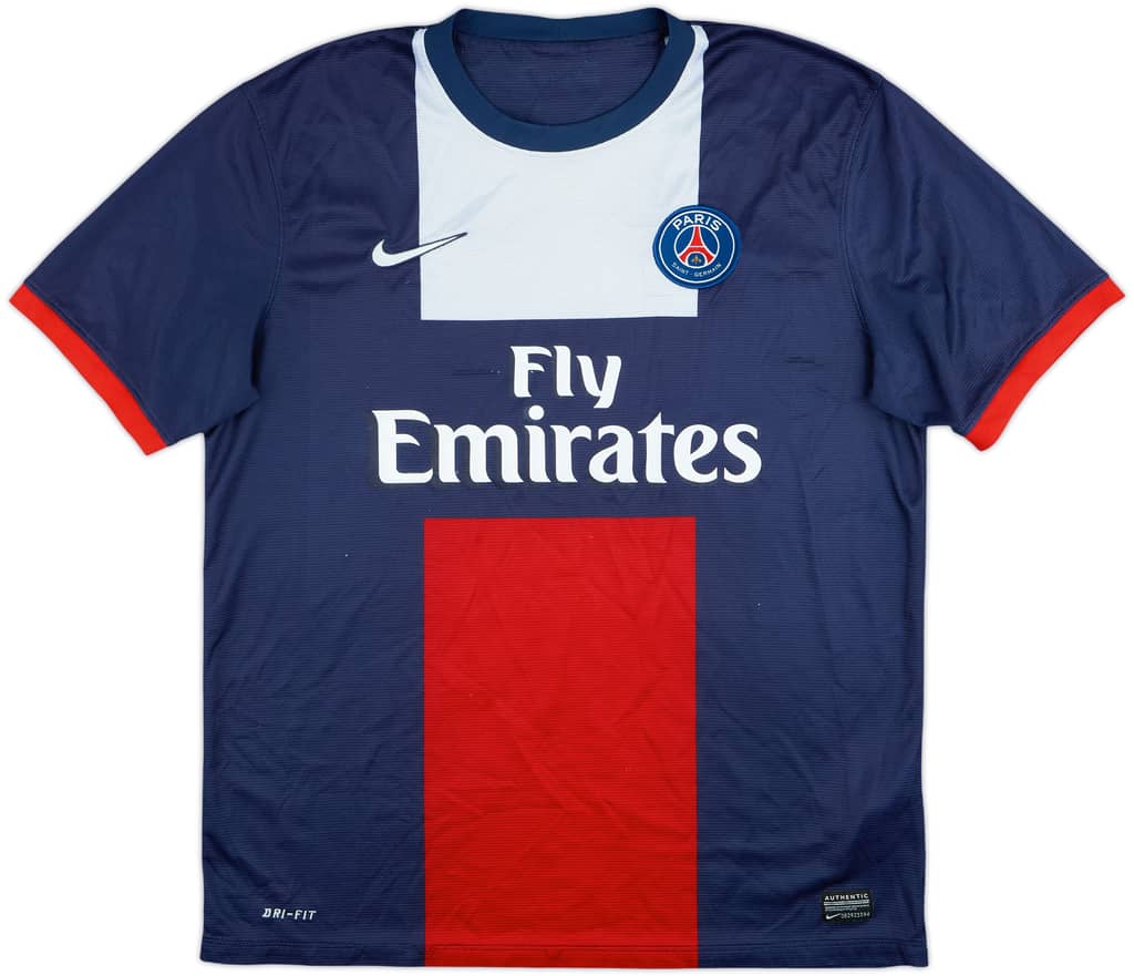 2013-14 Paris Saint-Germain Home Shirt - 5/10 - (L)