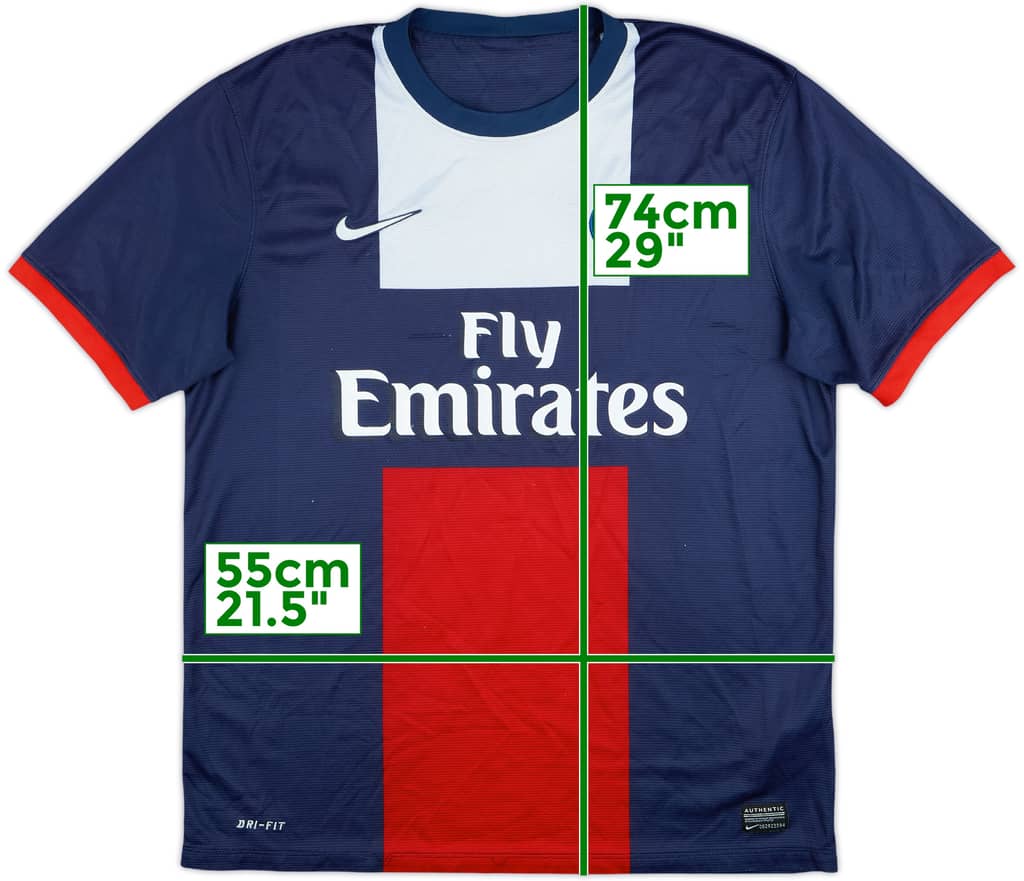 2013-14 Paris Saint-Germain Home Shirt - 5/10 - (L)
