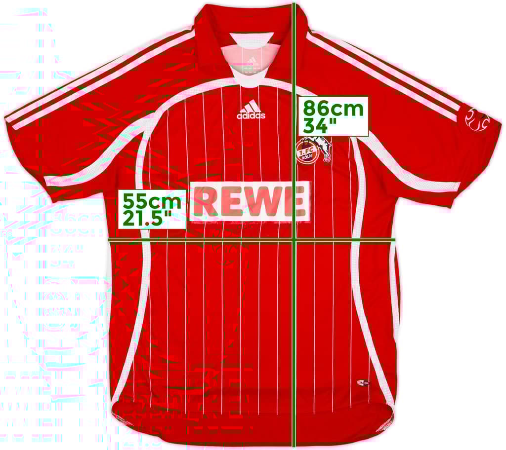 2006-07 FC Koln Home Shirt - 5/10 - (L)