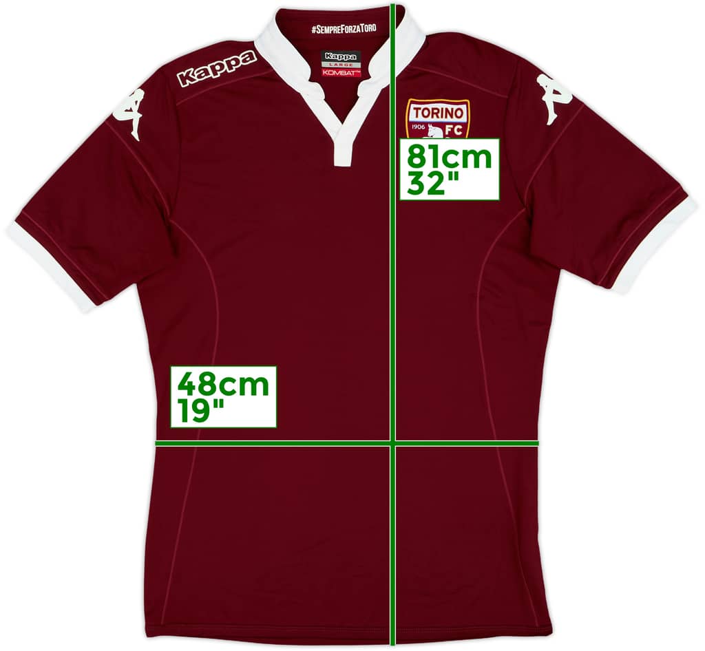 2015-16 Torino Authentic Home Shirt - 9/10 - (L)