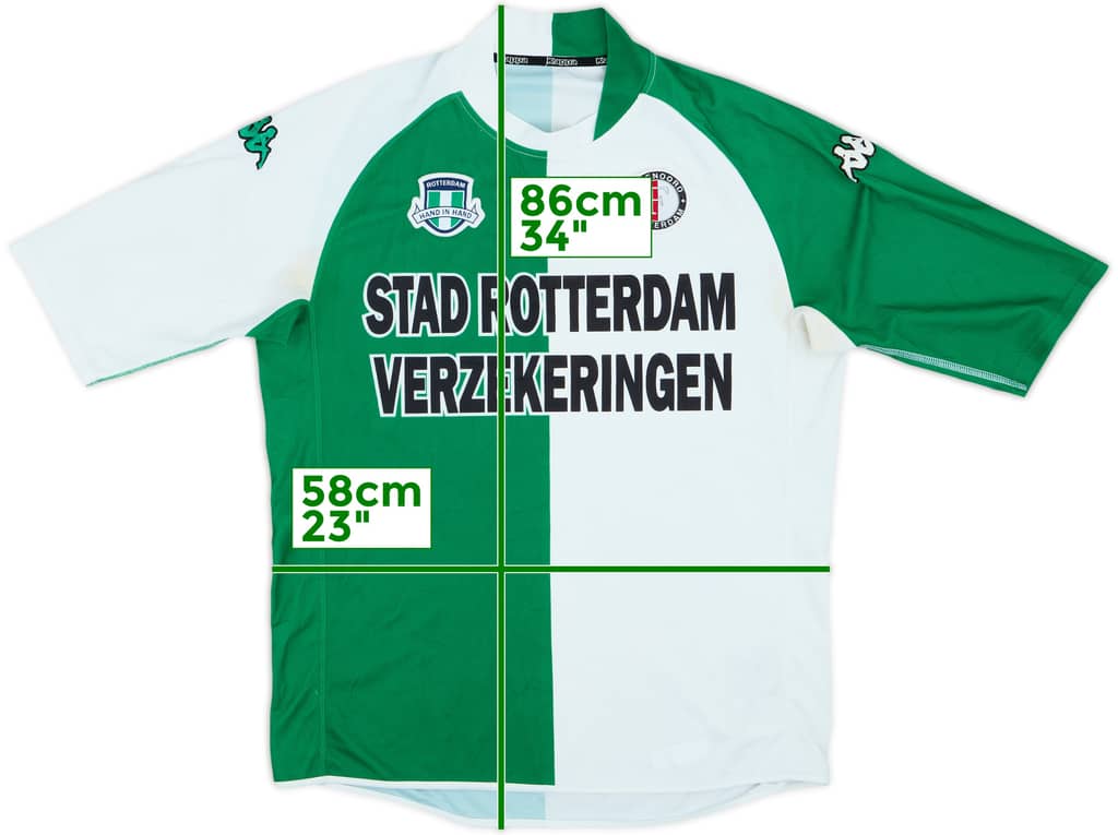 2003-04 Feyenoord Away Shirt - 6/10 - (XXL)