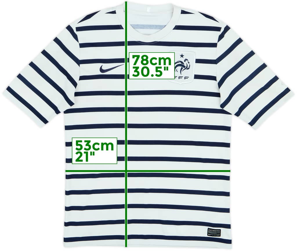 2011-12 France Away Shirt - 5/10 - (M)