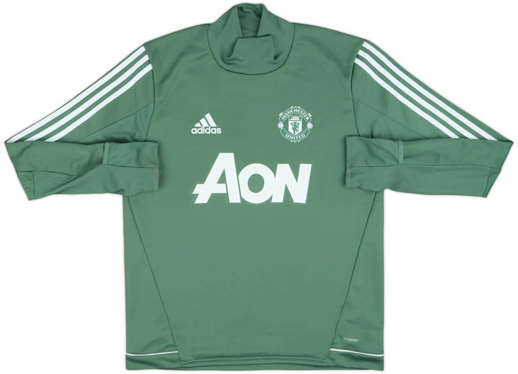 2017-18 Manchester United adidas Sweat Top - 9/10 - (M)