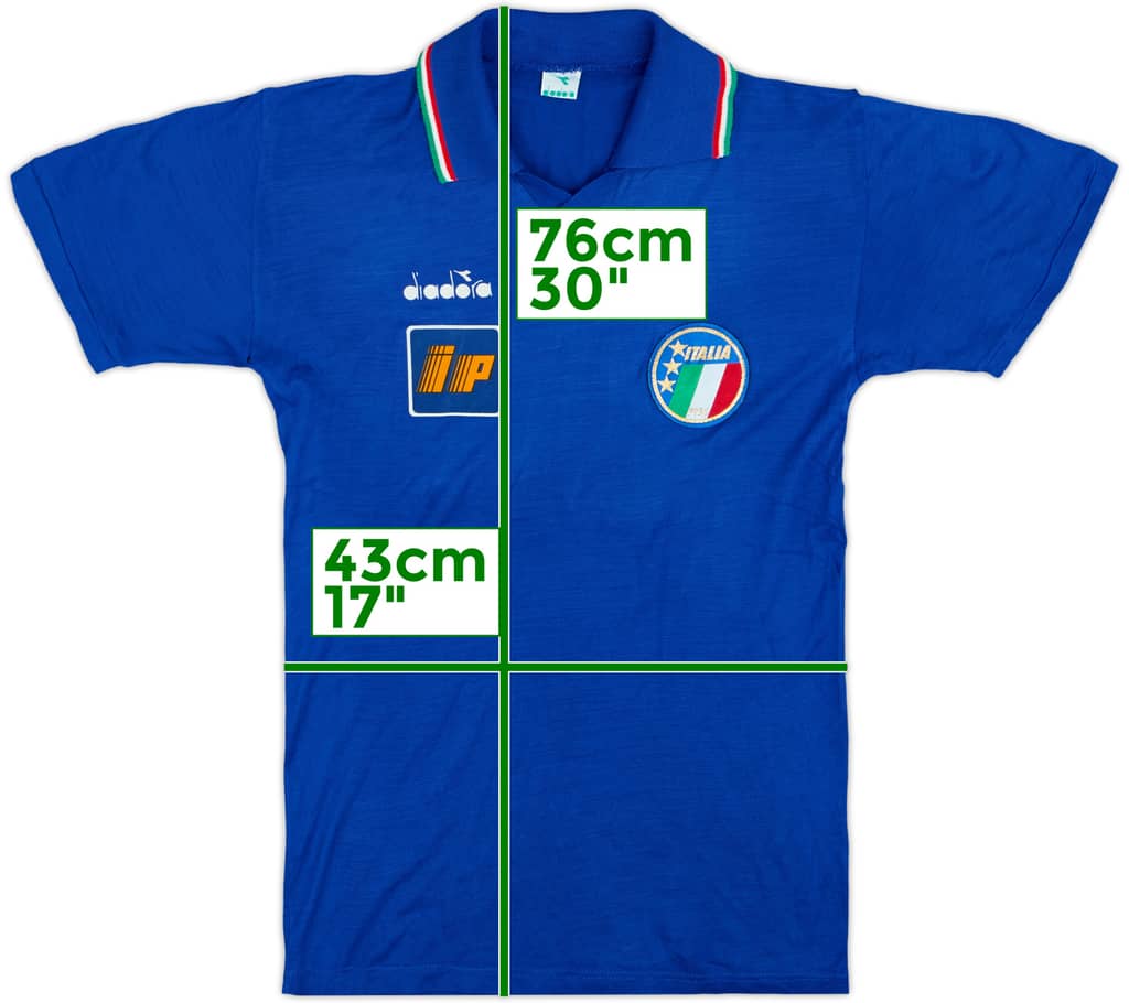 1986-88 Italy Home Shirt - 6/10 - (XL.Boys)