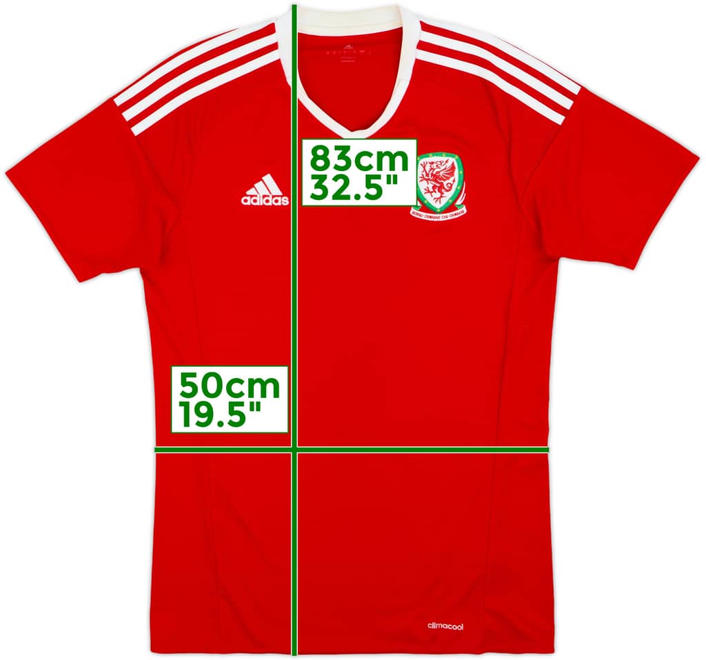 2016-17 Wales Home Shirt - 5/10 - (S)