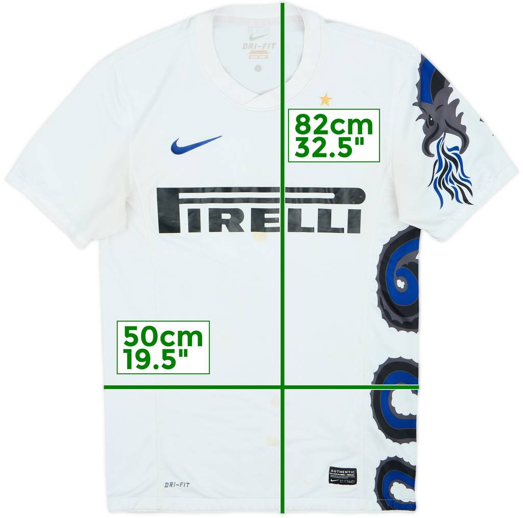 2010-11 Inter Milan Away Shirt - 4/10 - (S)