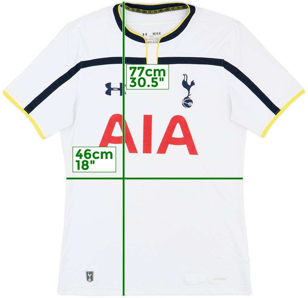 2014-15 Tottenham Home Shirt - 4/10 - (M)