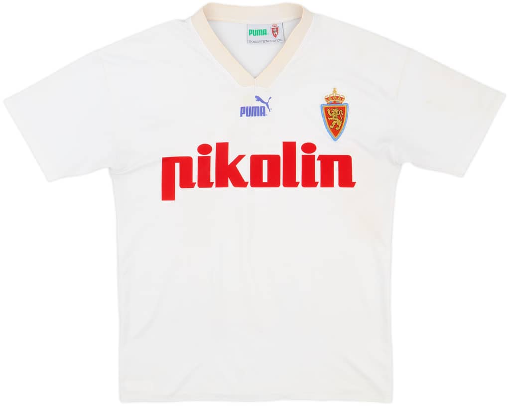 1993-94 Real Zaragoza Home Shirt - 5/10 - (L)