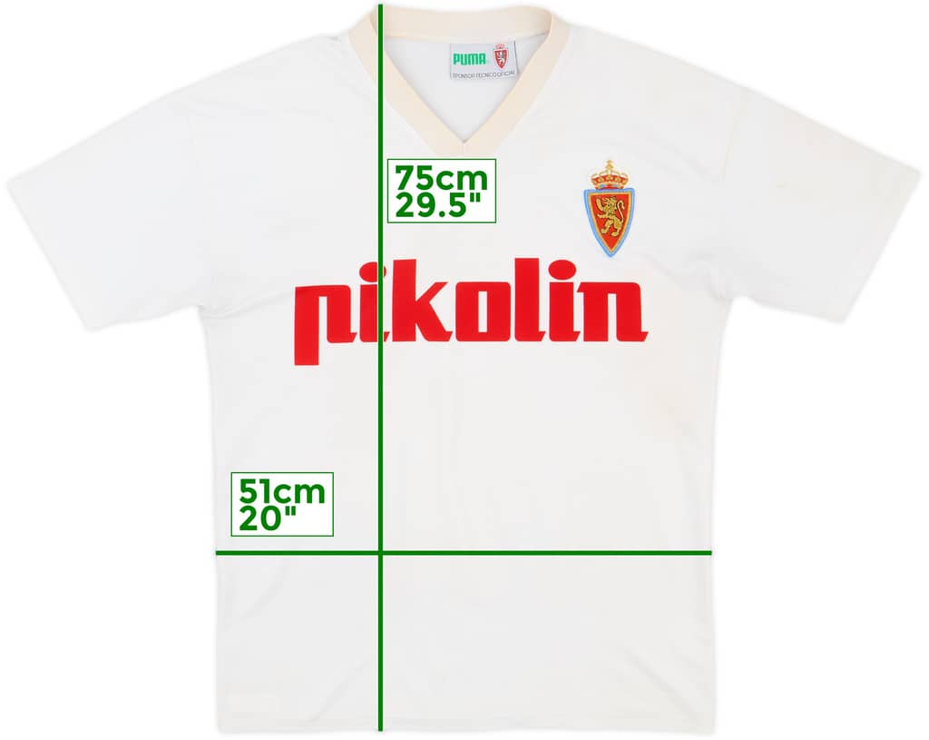 1993-94 Real Zaragoza Home Shirt - 5/10 - (L)