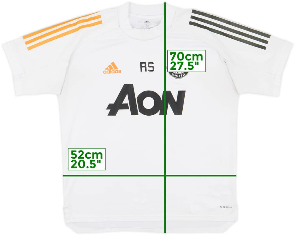 2020-21 Manchester United adidas Staff Issue Training Shirt RS - 8/10 - (M)