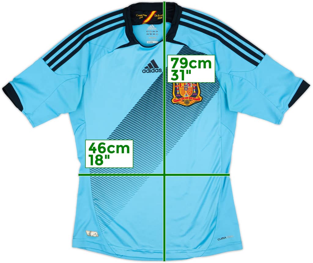 2012-14 Spain Away Shirt - 7/10 - (S)