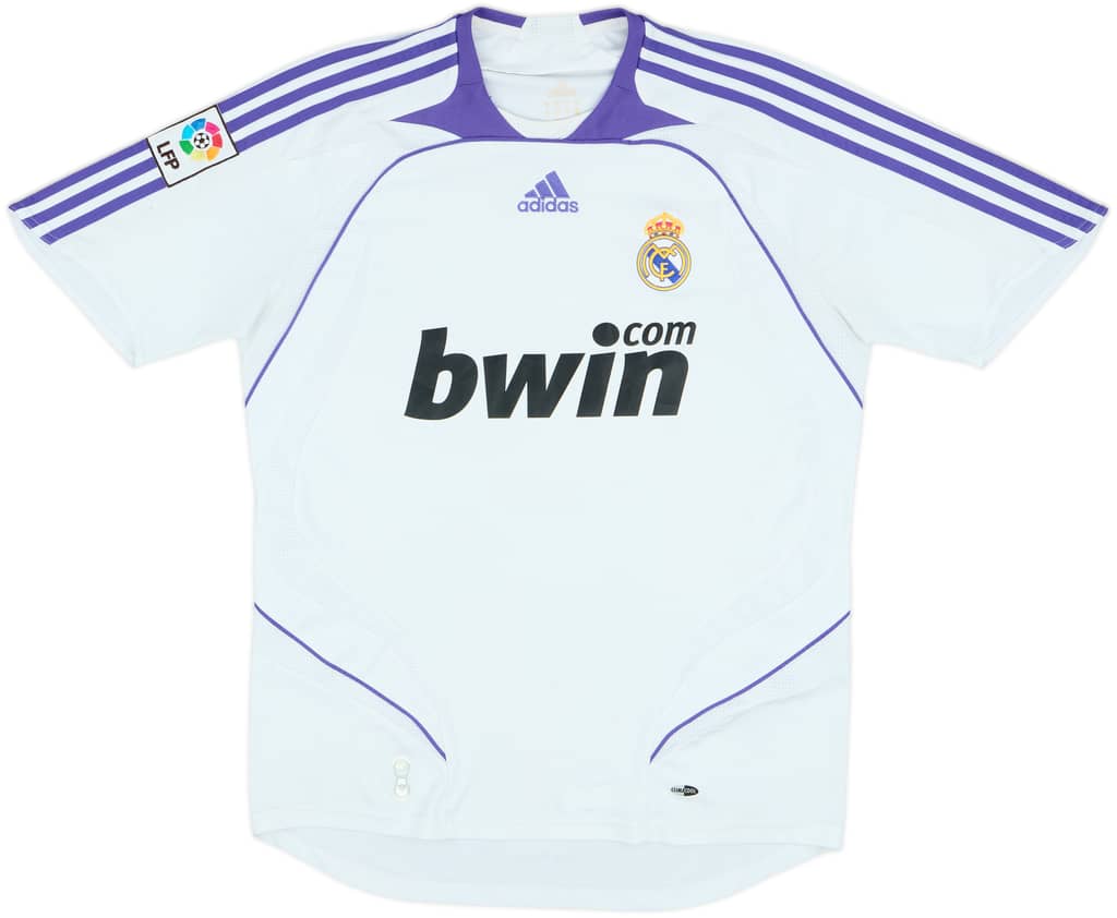 2007-08 Real Madrid Home Shirt - 7/10 - (M)