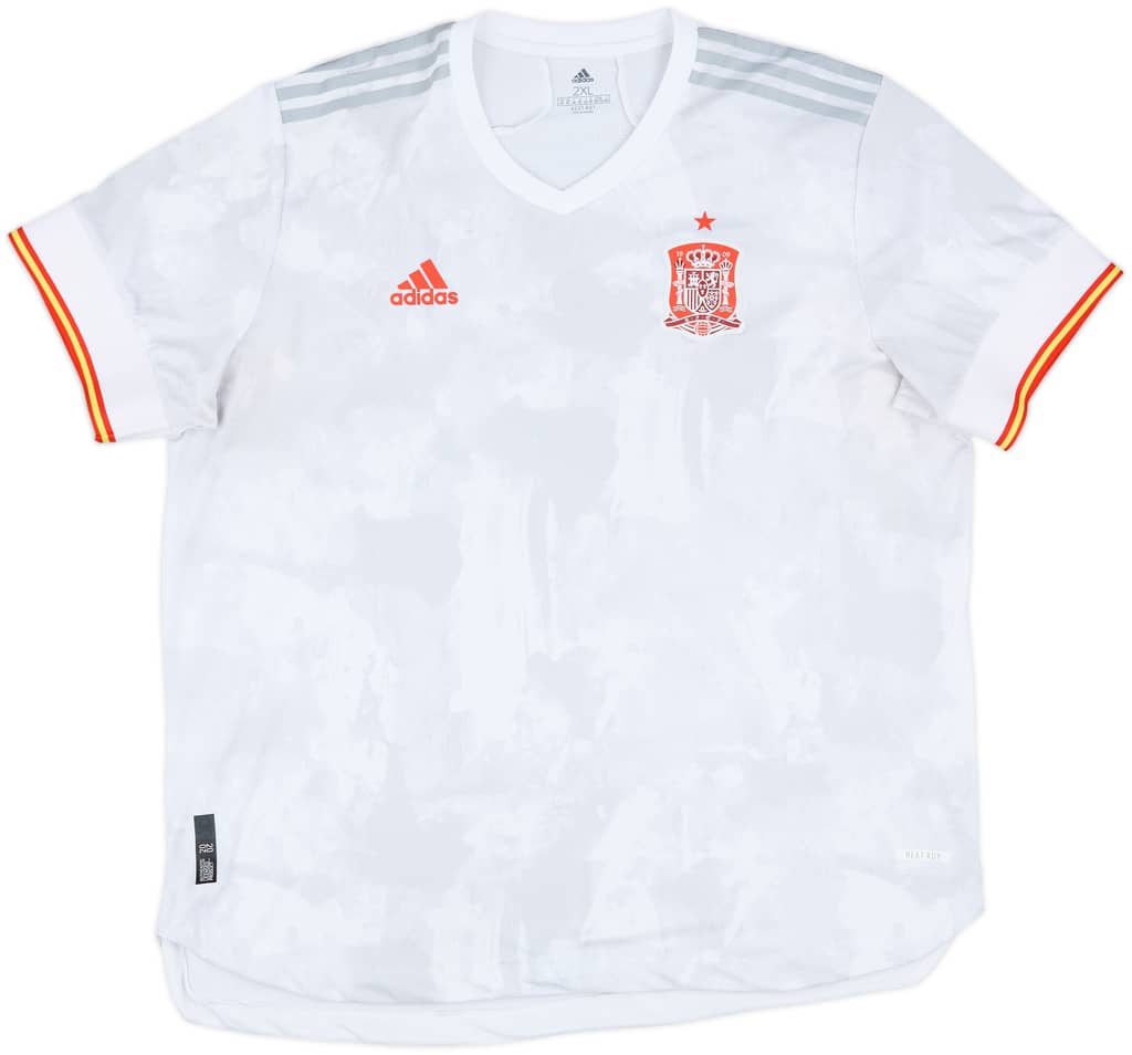 2020-21 Spain Authentic Away Shirt - 8/10 - (XXL)