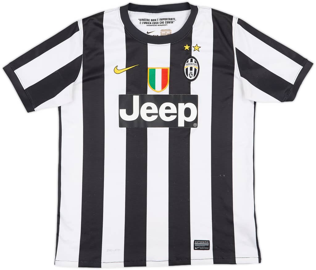 2013-14 Juventus Home Shirt - 7/10 - (XL.Boys)