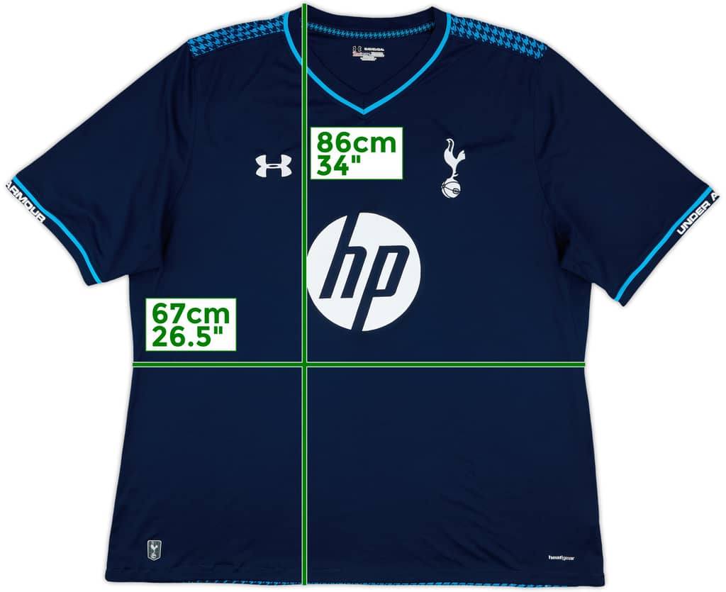 2013-14 Tottenham Third Shirt - 9/10 - (5XL)