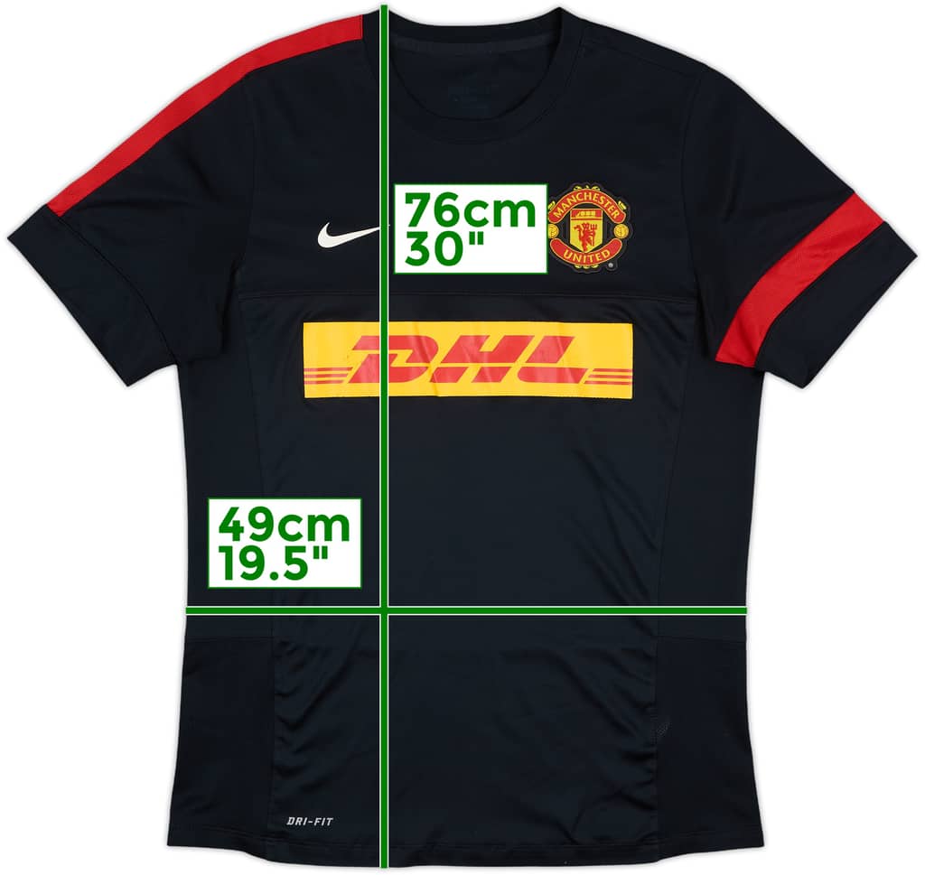 2012-13 Manchester United Nike Training Shirt - 6/10 - (L)