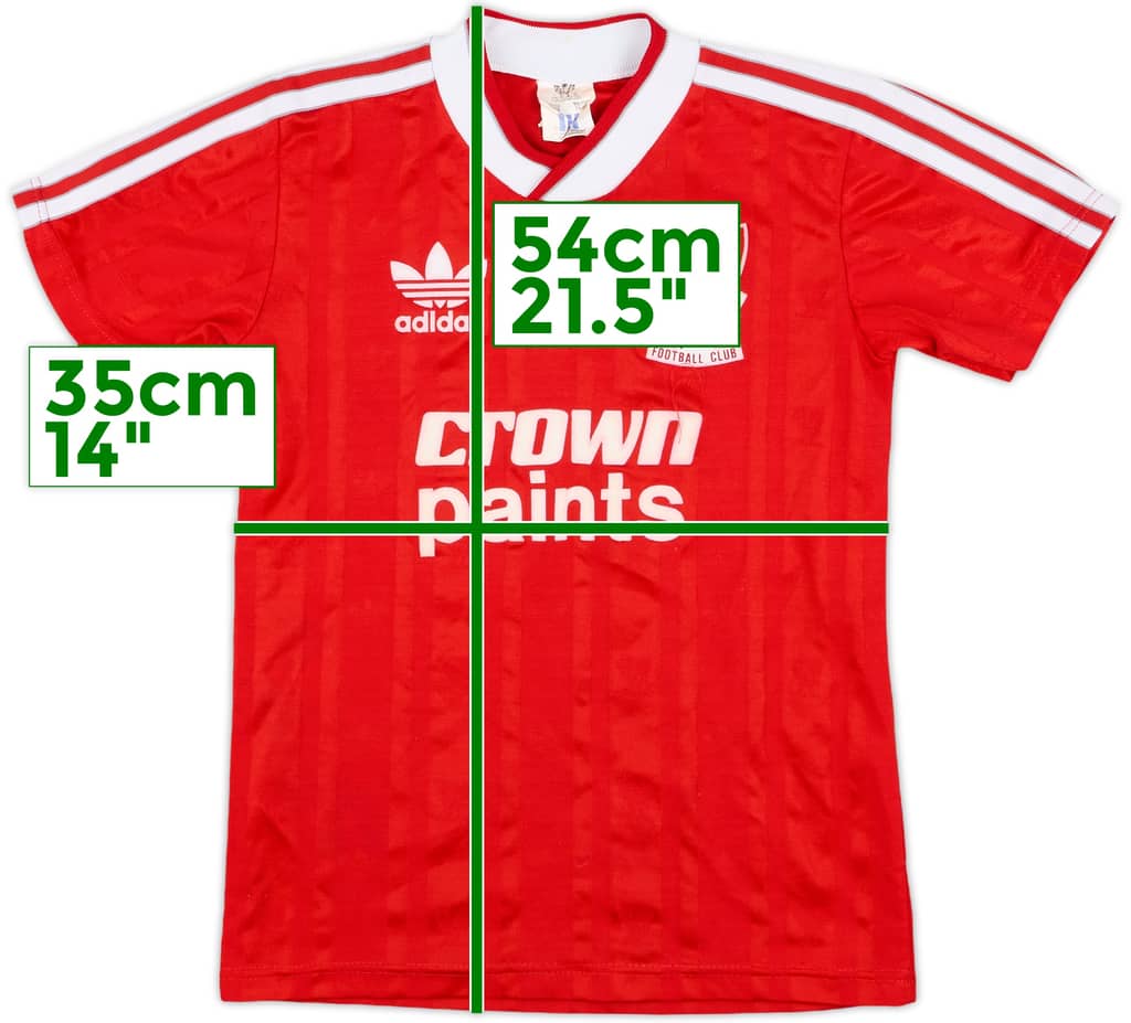 1987-88 Liverpool Home Shirt - 8/10 - (L.Boys)