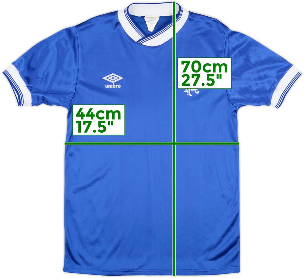 1985-87 Rangers Home Shirt - 7/10 - (S)