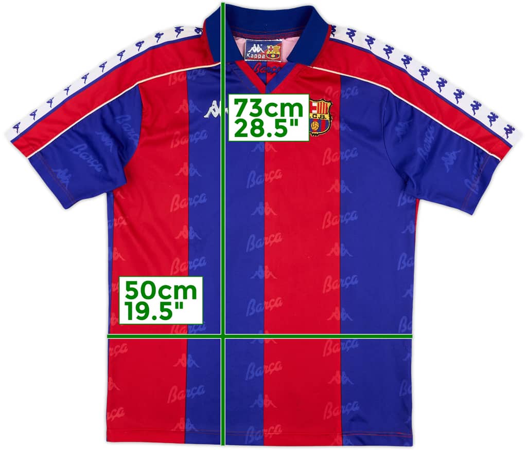 1992-95 Barcelona Home Shirt - 7/10 - (S)
