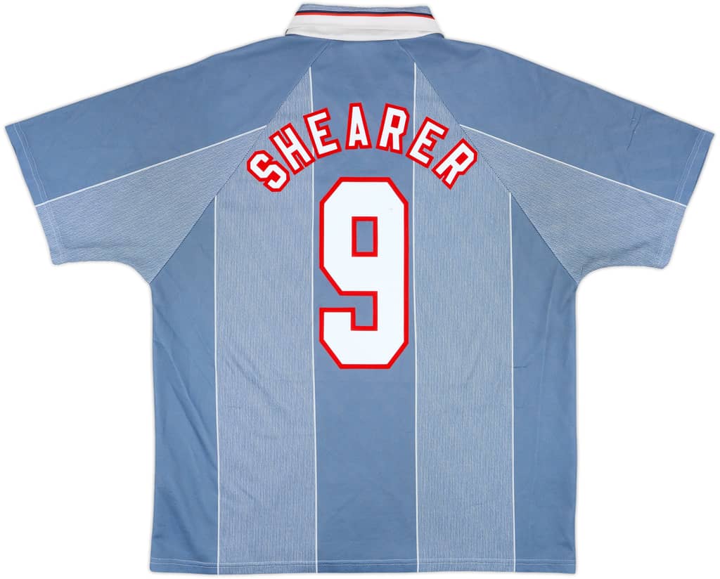 1996-97 England Away Shirt Shearer #9