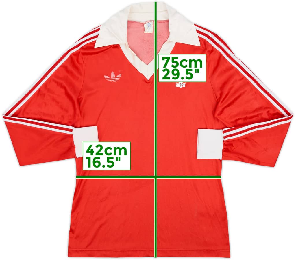 1980s adidas Template (Nottingham Forest) - 7/10 - (M)