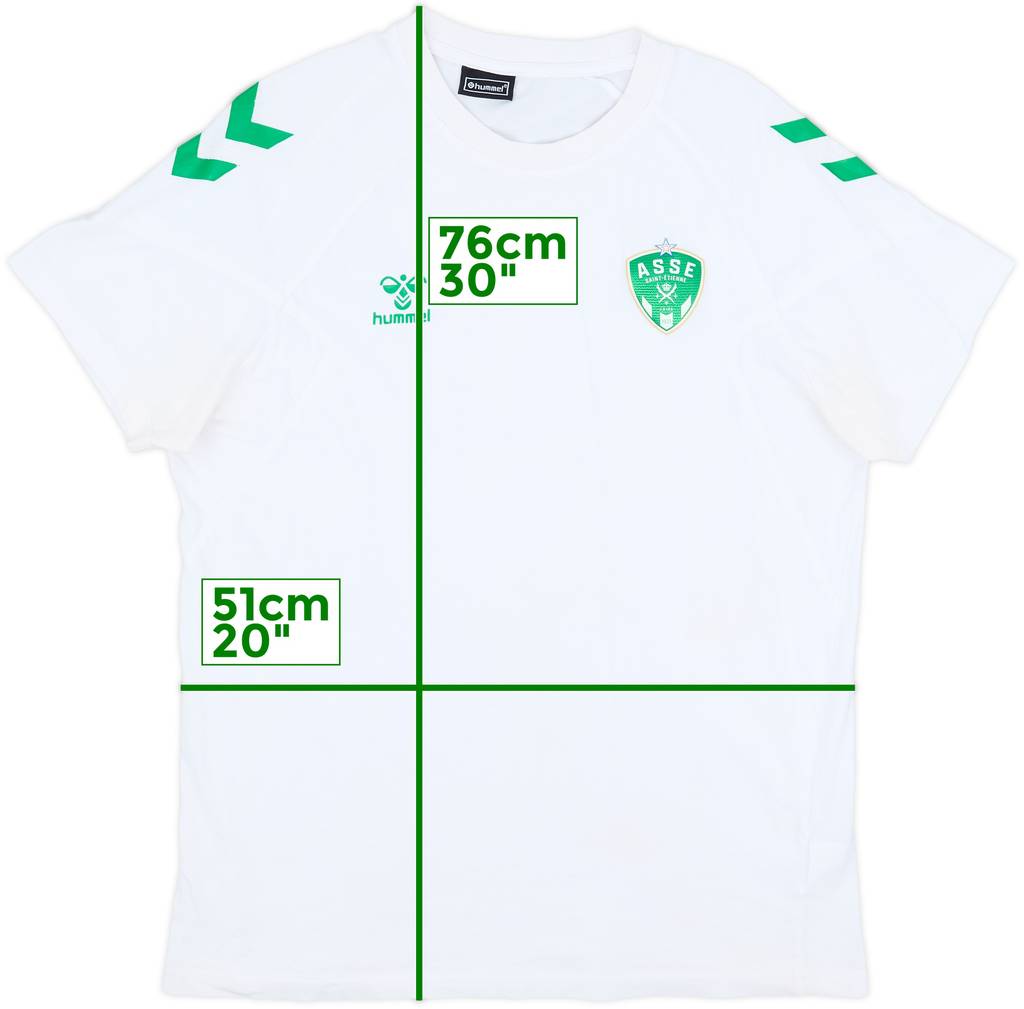 2022-23 Saint-Etienne Hummel Cotton Tee - 5/10 - (L)