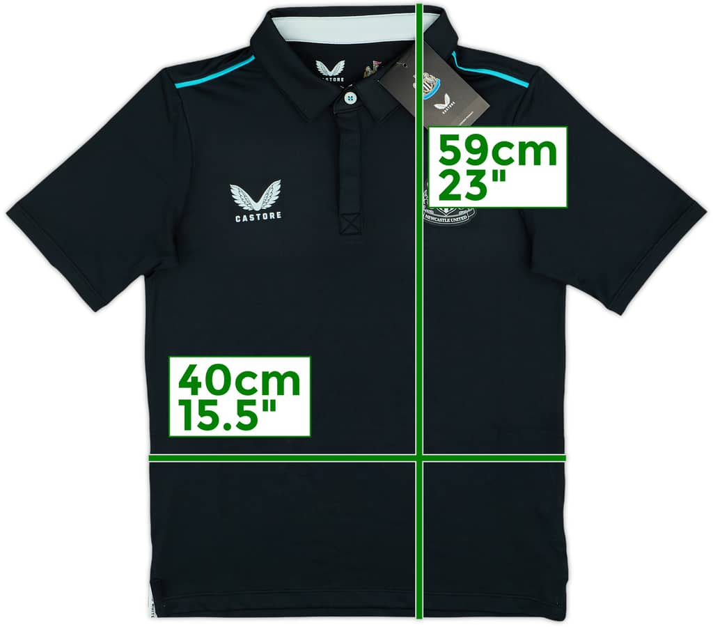 2021-22 Newcastle Castore Polo Shirt (M.Boys)